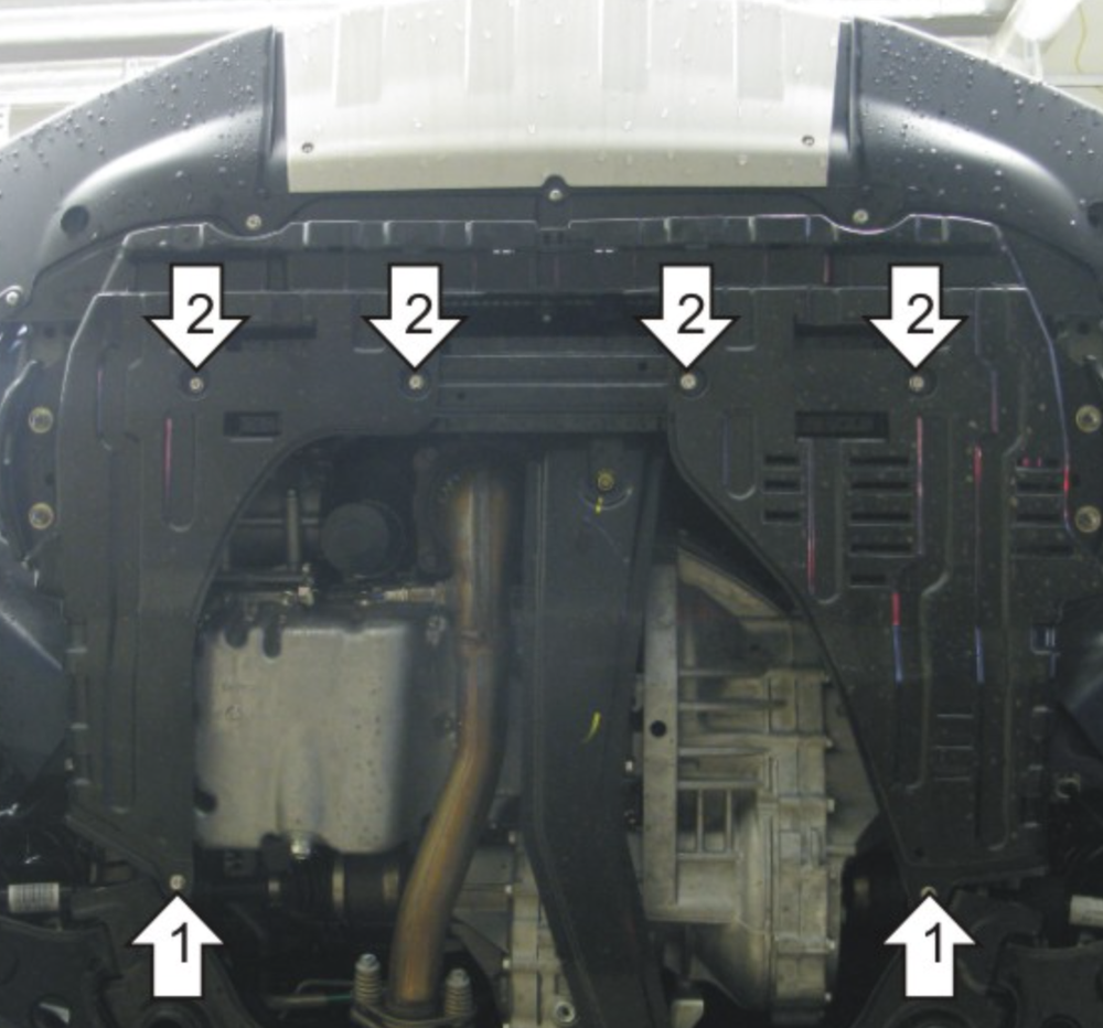 Защита MOTODOR для Suzuki Sx4 2006-2013 арт.70601