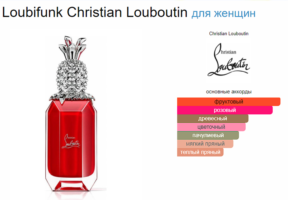 Loubifunk Christian Louboutin 90 ml (duty free парфюмерия)