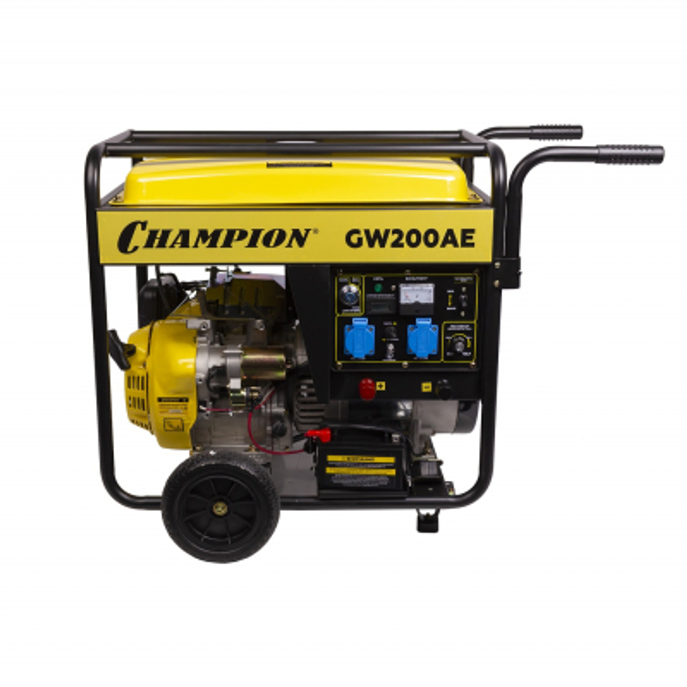 Генератор бензиновый сварочный CHAMPION GW200AE