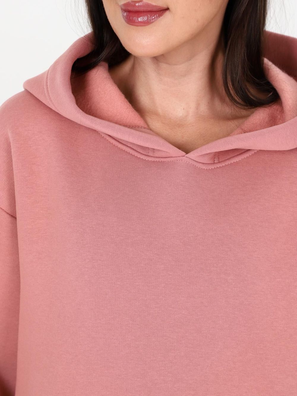 Твин - худи утепленная сухая роза Iv-capriz