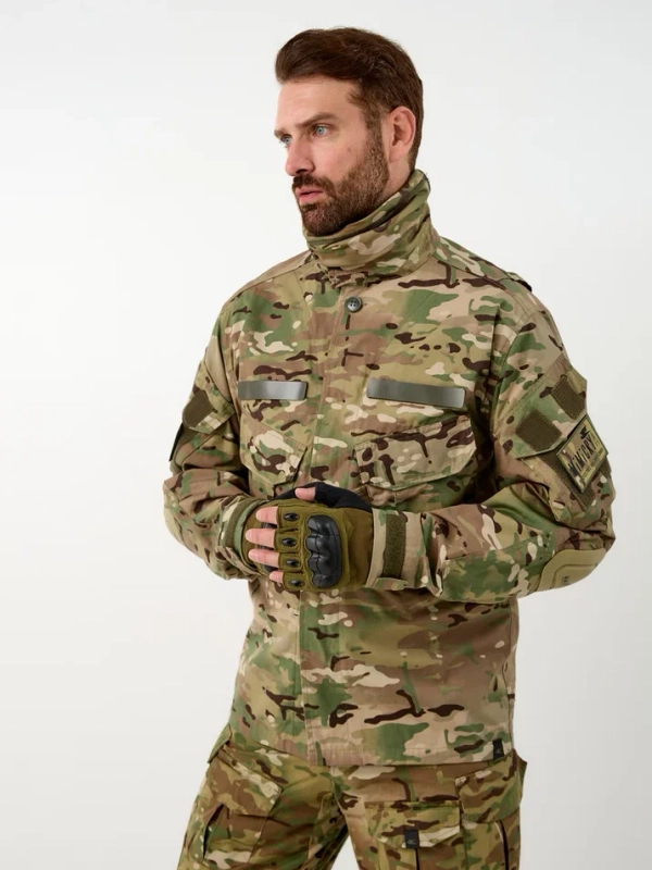 Куртка тактическая GEN3 COMBAT MULTICAM, рипстоп NYCO 50/50, цвет MULTICAM, мужская