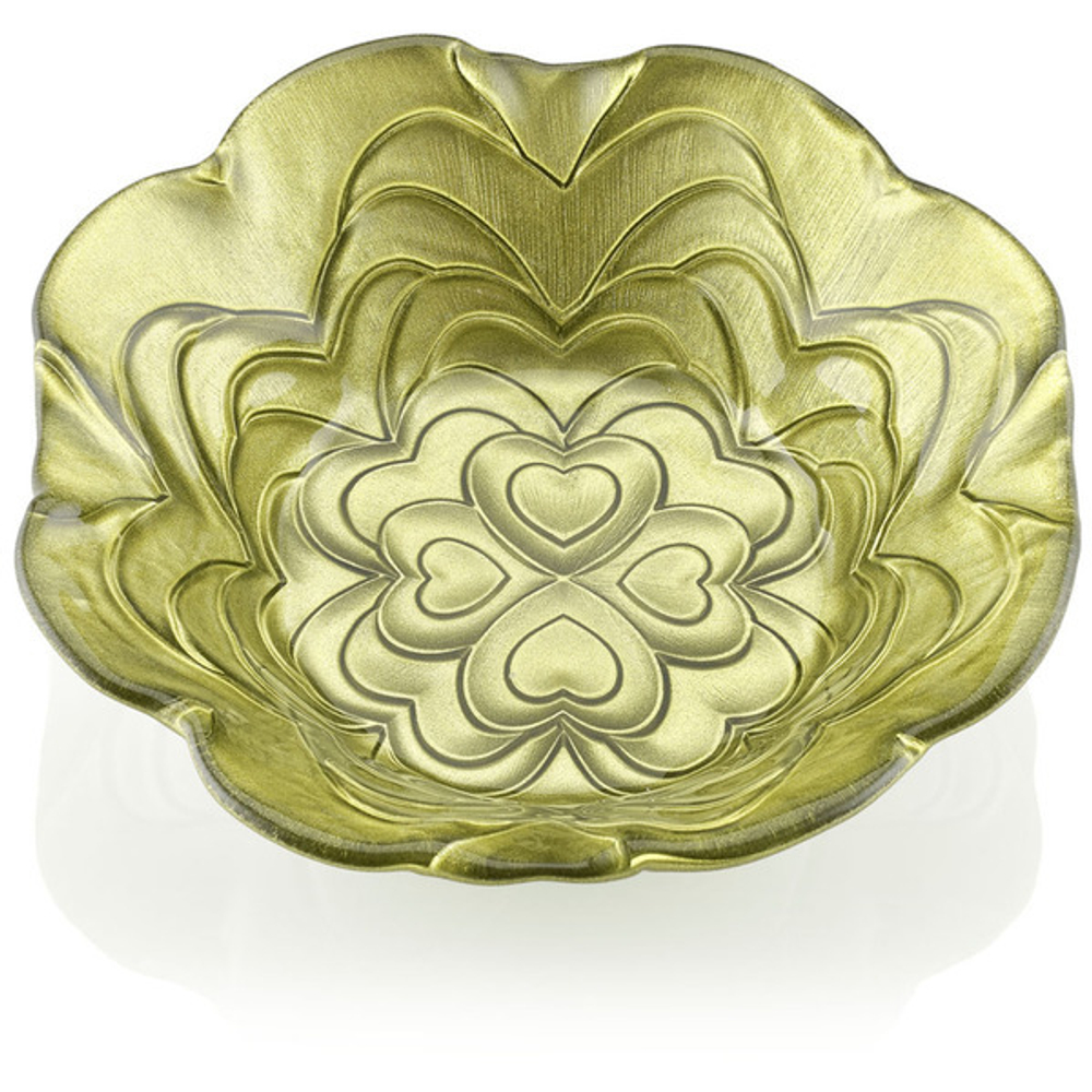 Салатник IVV Любовь 19см зелёный подарочная коробка