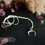 Подвеска ЛУННИЦА с цепочкой, серебро