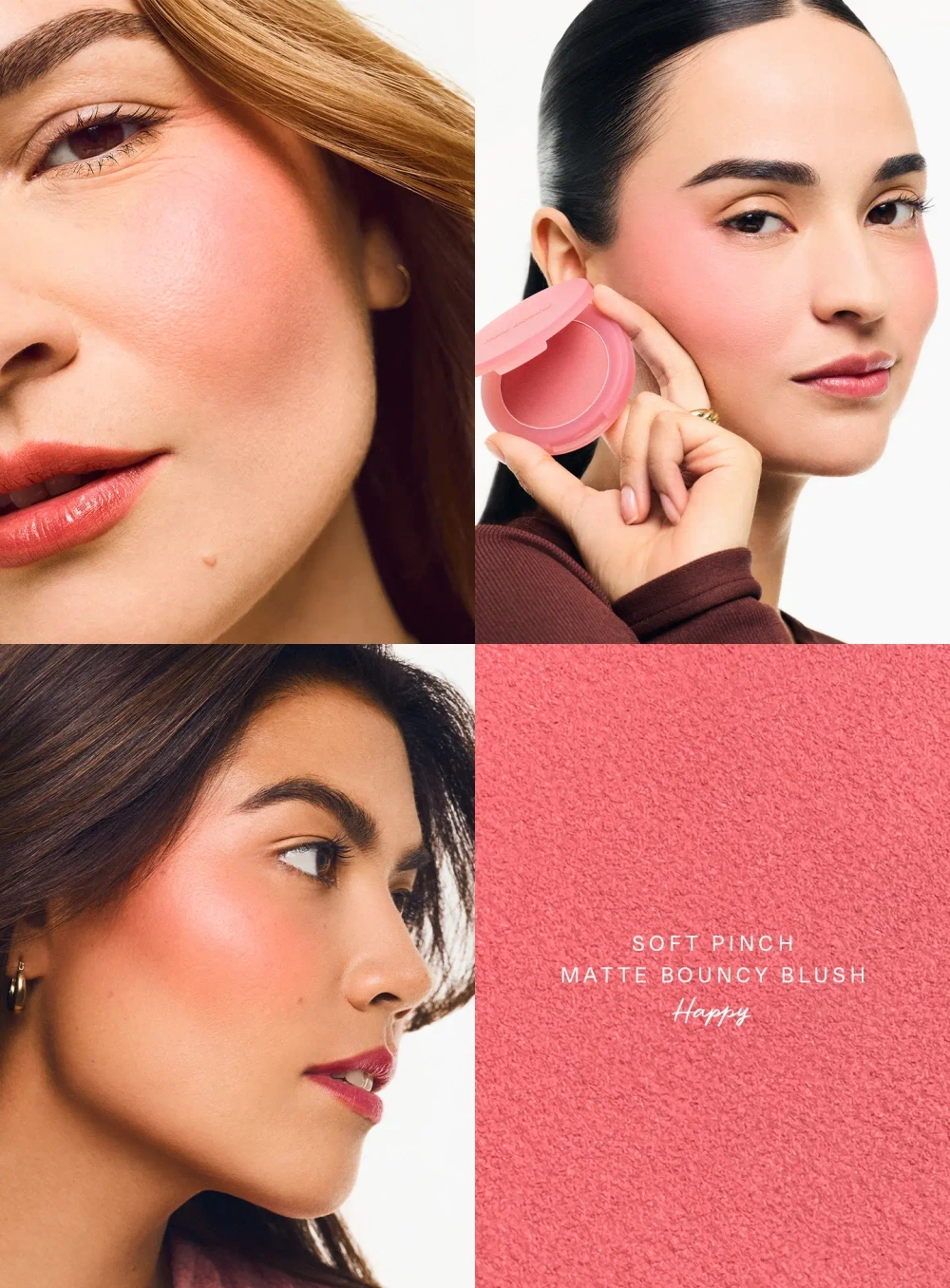Румяна сухие Rare Beauty Soft Pinch Matte Bouncy Happy