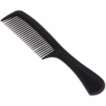 Расческа классическая с ручкой «Правильная», цвет черный, 20см