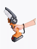 Цепная пила аккумуляторная RAZZ CS-100-2, 20 В, 2*2 Ач, 10 см