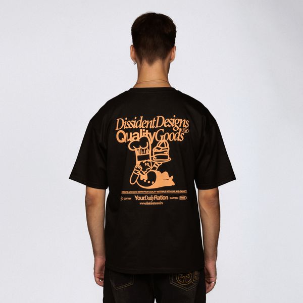 Футболка QG Chef черная - фото 2