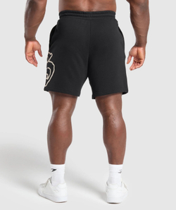 Шорты GYMSHARK Campus Graphic Shorts Black