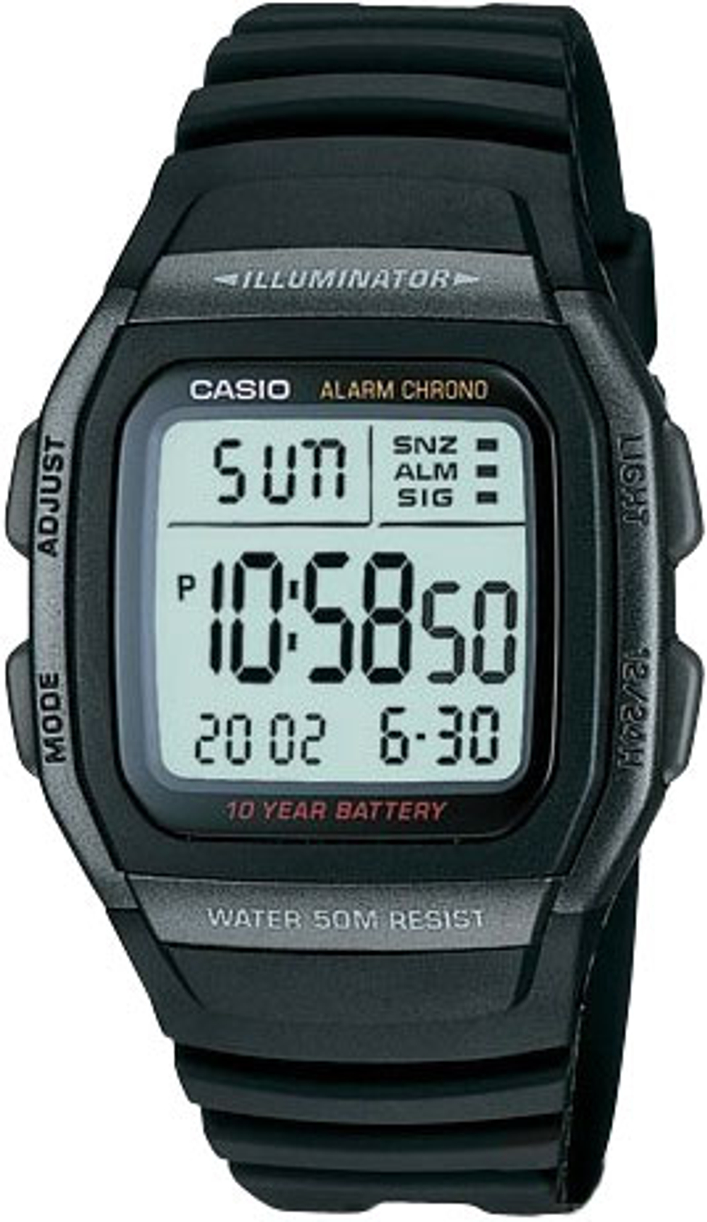 Часы Casio Collection W-96H-1B