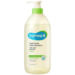 Шампунь бессульфатный с ароматом бергамота DERMA:B Fresh Scalp Clear Shampoo Bergamot Green 1000 мл