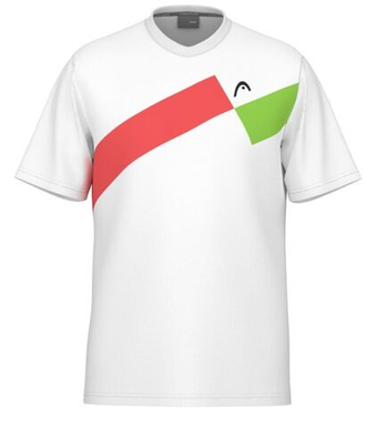 Мужская теннисная футболка Head Topspin - белый