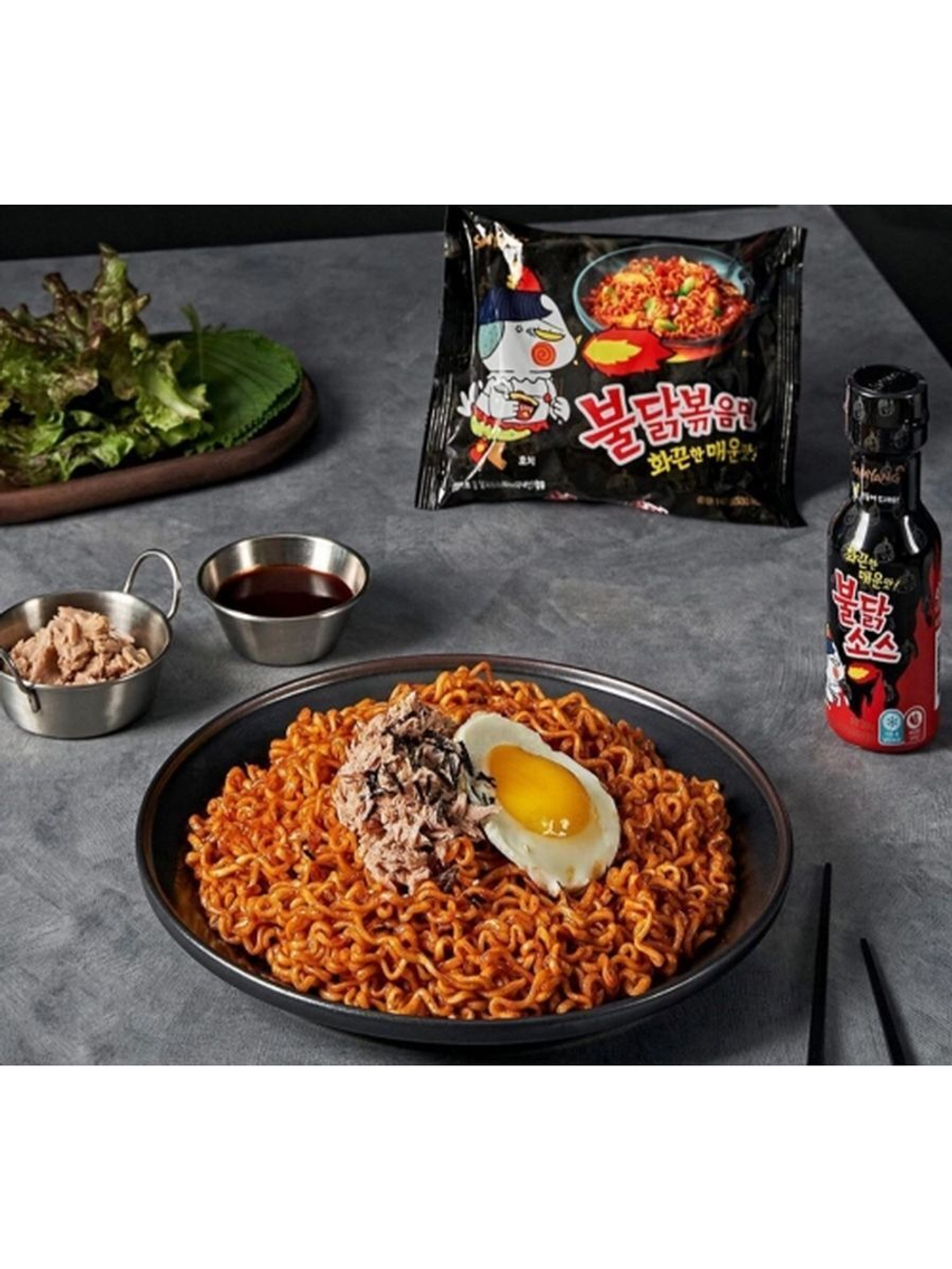 Лапша Samyang острая со вкусом жареной курицы Buldak 140 г