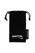 Анальная втулка конус серебро с синим кристаллом 11 см