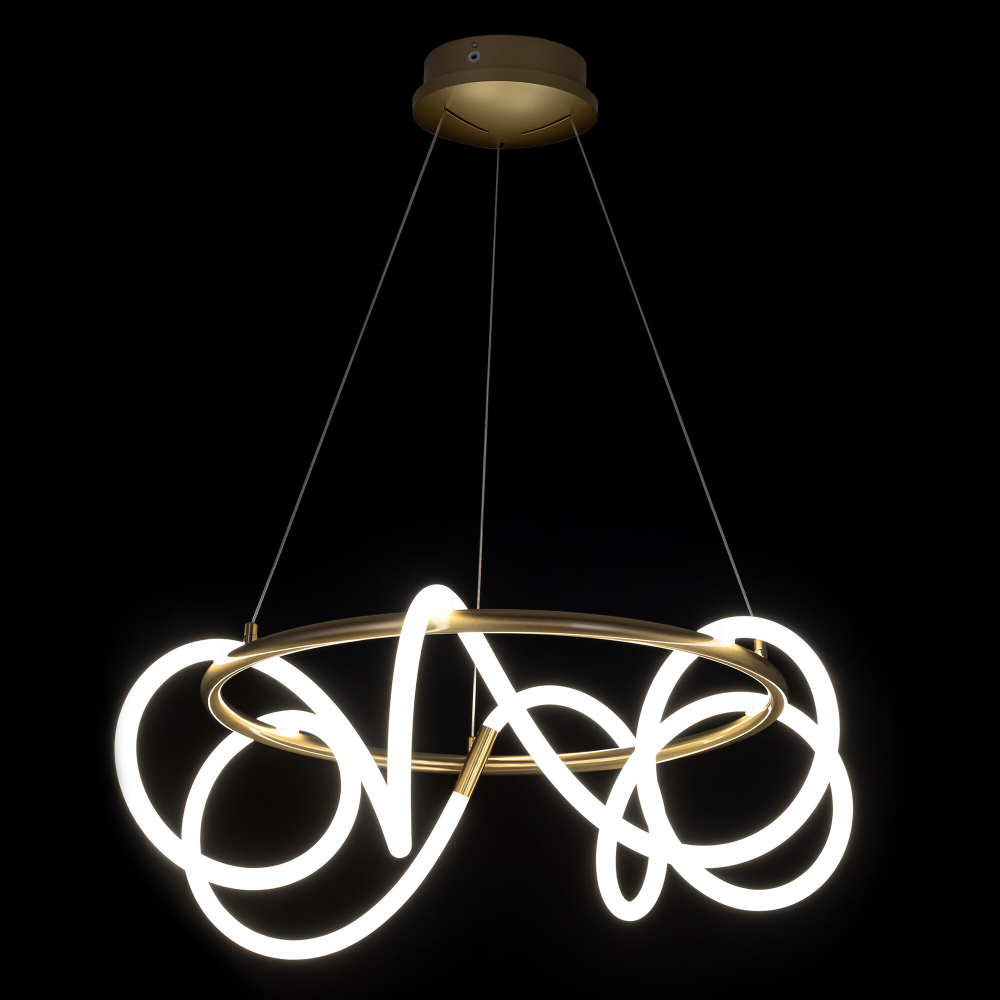 Citilux PYTHON CL220263 Люстра подвесная с пультом Бронза