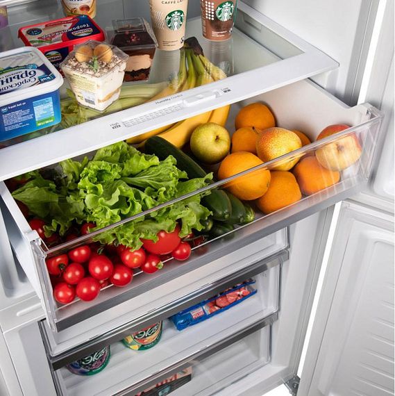 Холодильник Maunfeld MFF1857NFW