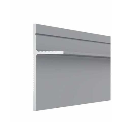 Плинтус PRO DESIGN TENEVOY под панели 7208 Белый 2700 мм.