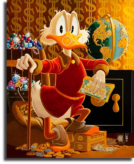 Постер "Золотой Скрудж"