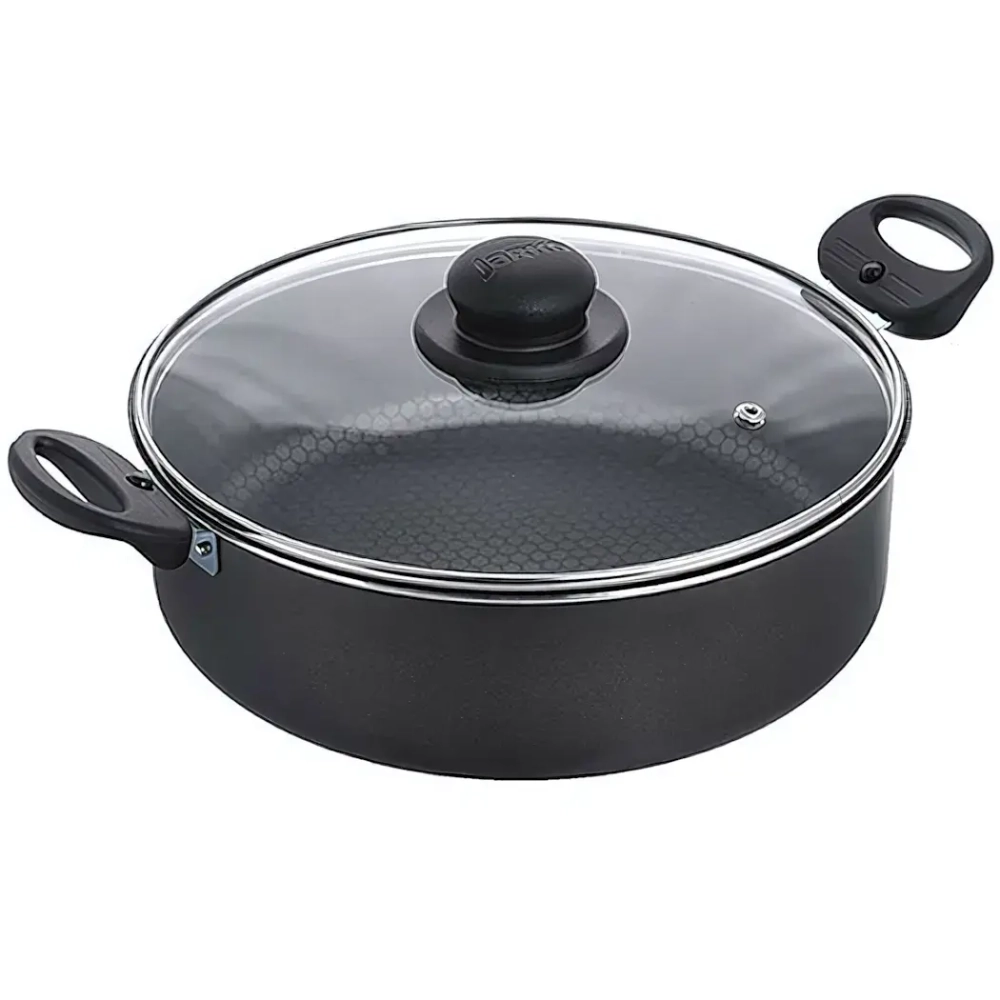 Жаровня 24см «FOREVER» со стеклянной крышкой, ручки съемные JBr1-724-11