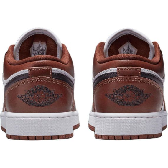 Jordan Air Jordan 1 Детские баскетбольные мячи Низкие цены Черно-белые Коричнев...