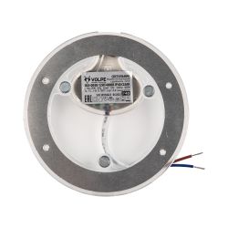 ULE-Q930-12W-4000K IP40 CLEAR Светильник-модуль светодиодный с драйвером. 220В. диаметр 120мм. Белый свет 4000K. Угол 180градусов. TM Volpe
