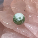 54656  Агат Моховой Бусина 10мм