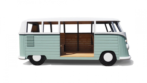 Игровая площадка Фургон мятный