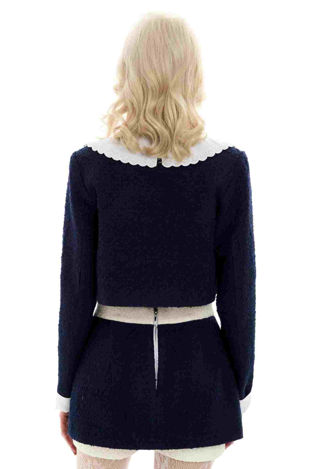 Воротник с бисером