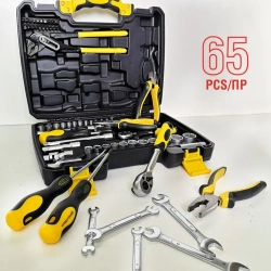 Набор инструментов 65пр. 1/4''3/8''(6гр.)(4-24мм) FORCEKRAFT FK-3651