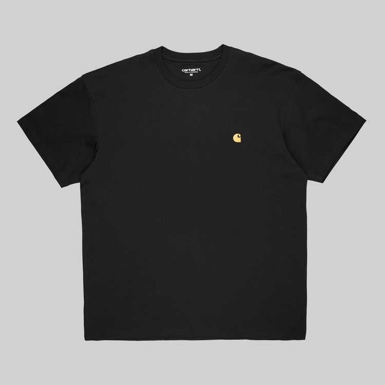 Футболка мужская Carhartt WIP Chase артикул:I026391_black - купить в магазине Дайс