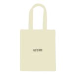 Шоппер бежевый с вышивкой фото