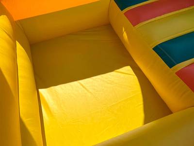 Коммерческий надувной батут «Змей Горыныч» с механизированной головой 14*8*7 м