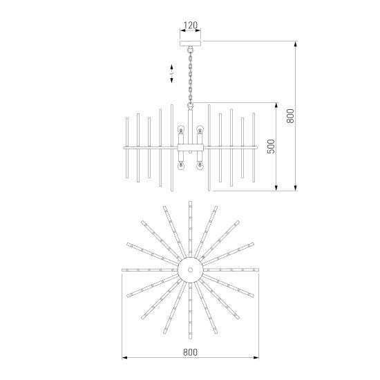 356/8 / подвесной светильник