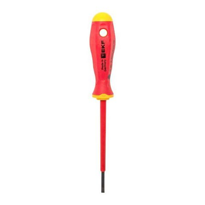 Отвертка Professional SL2,5х0,4 мм VDE 1000В EKF