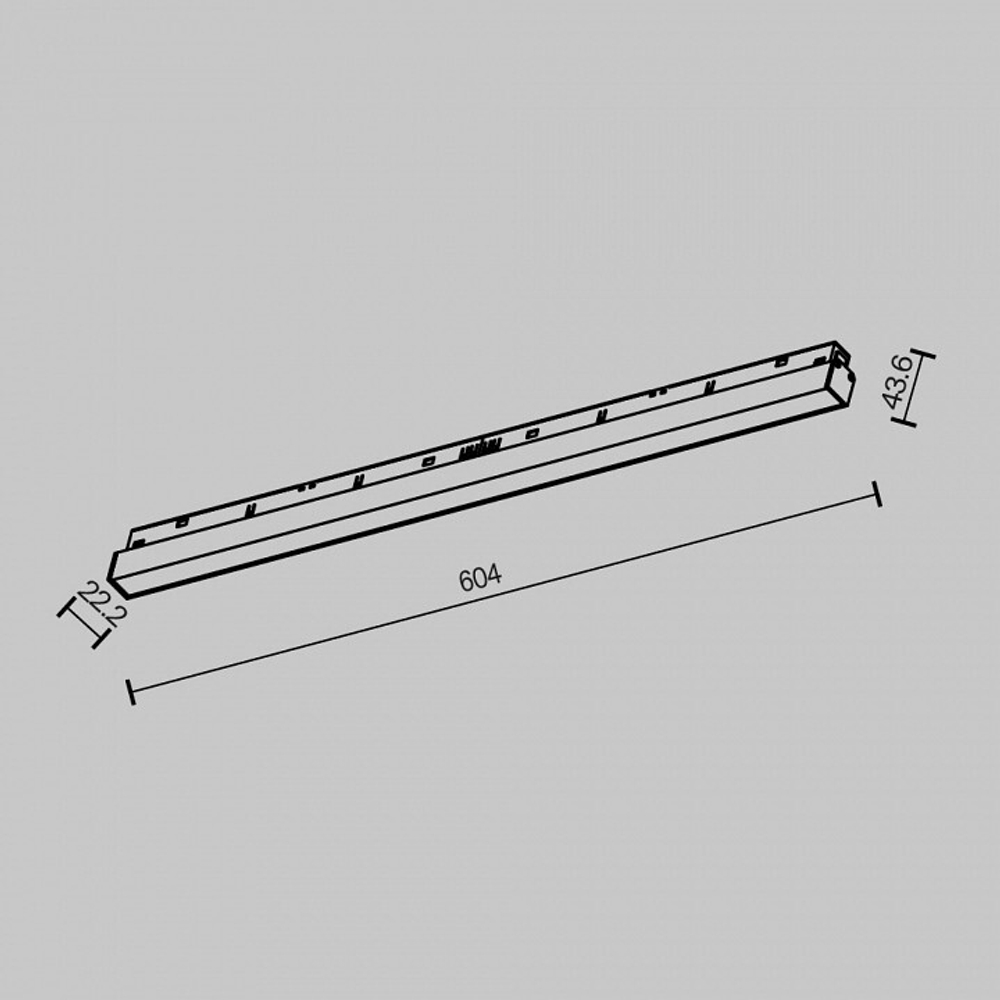 Встраиваемый светильник Maytoni Basis TR030-2-24W2.7K-B
