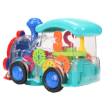 Паровоз на бат. 16см, коробка 8899-155