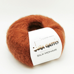 SILK MOHAIR 13737 Mattone/Mason