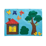 Коврик дидактический Зима-Лето