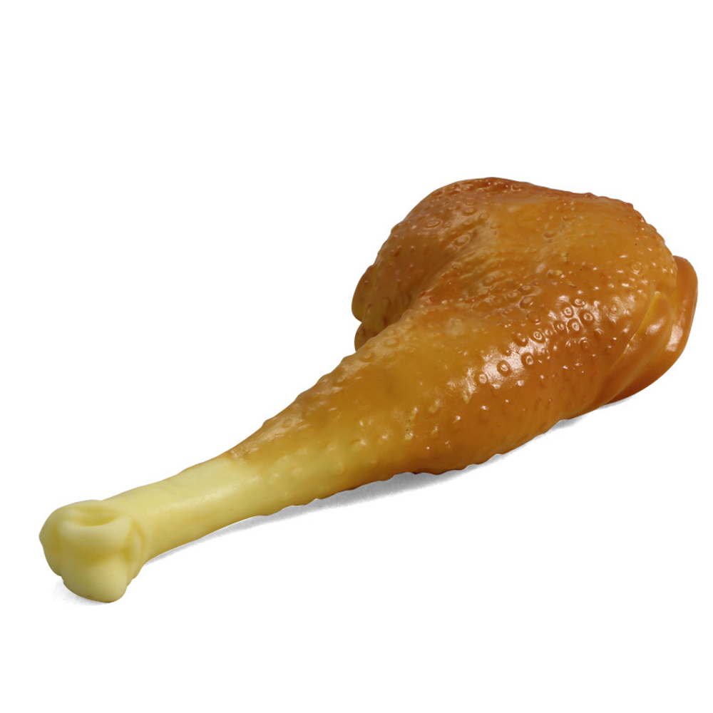 Игрушка для собак из винила "Куриная ножка", Triol, 160мм