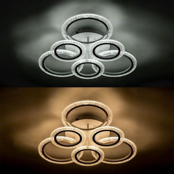 Потолочная светодиодная люстра Arte Lamp Camelia A2533PL-60WH