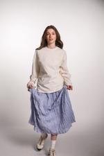 Лонгслив "Зое", молочный