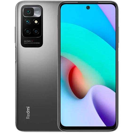 Смартфон Xiaomi Redmi 10 NFC 4/64GB Carbon Gray (Серый) Ростест Оф. Гарантия