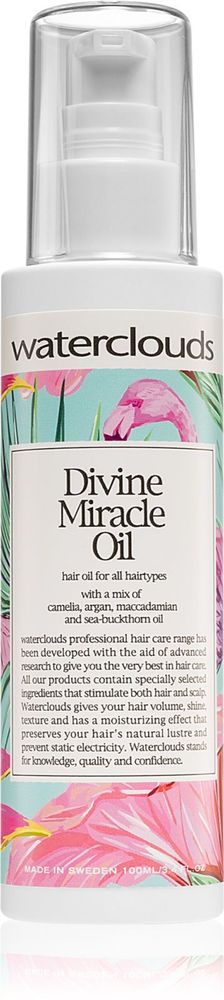 Waterclouds питательное масло для волос Divine Miracle Oil