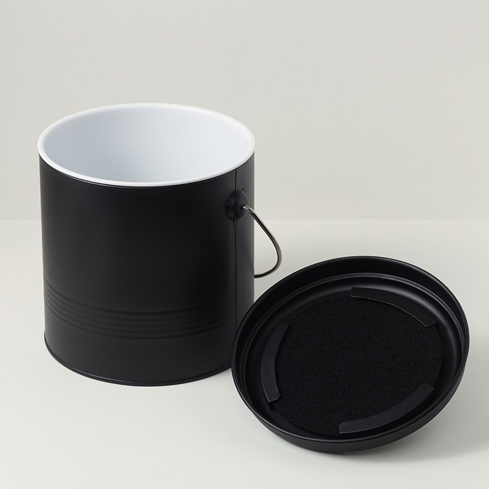 Контейнер для пищевых отходов с фильтром Irmel, 3,5 л, графит