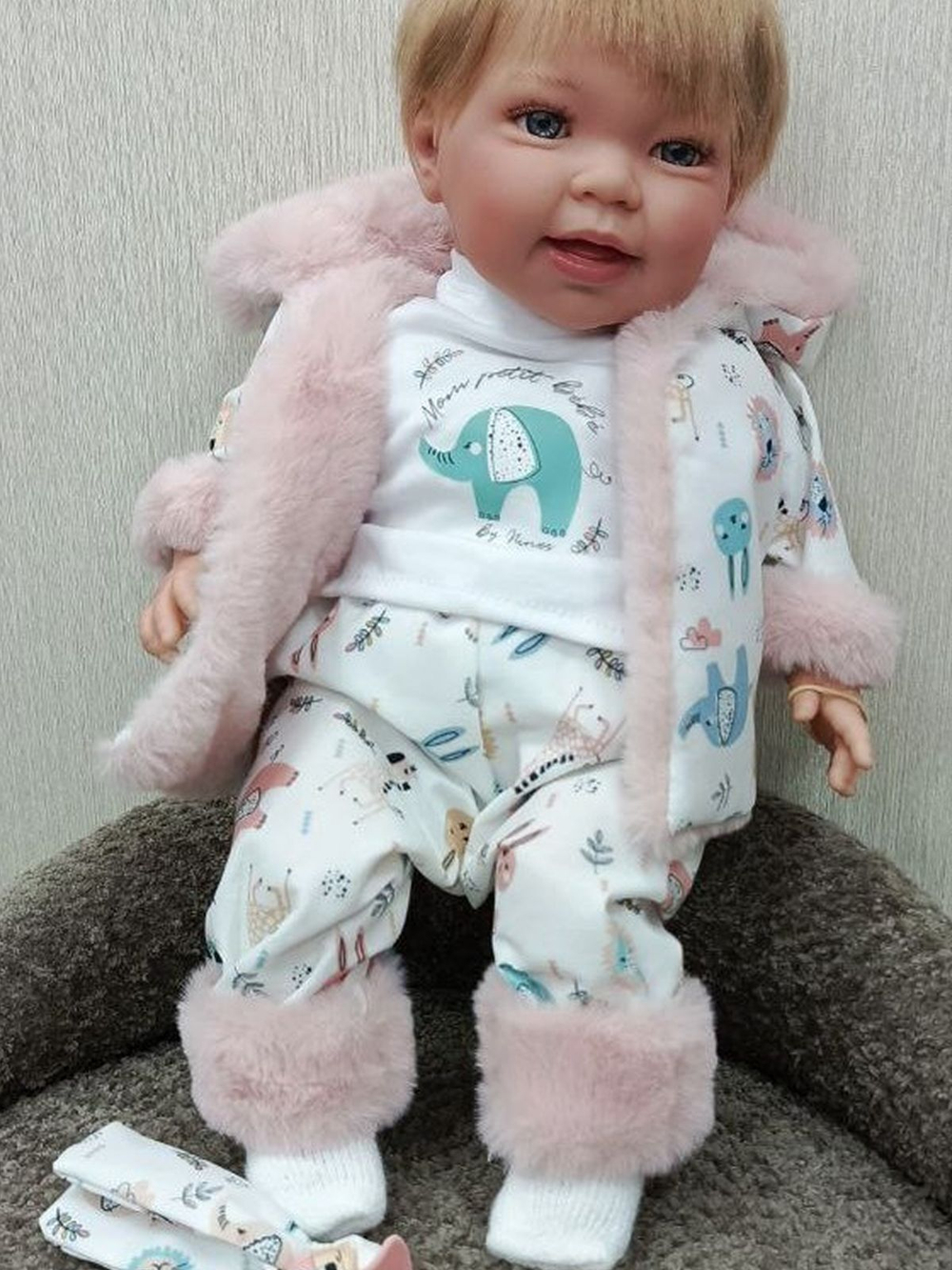 УЦЕНКА Кукла Nines 45см Susi мягконабивная в пакете (N4700K)