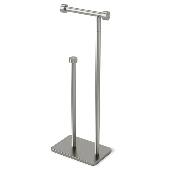 Держатель для туалетной бумаги cappa, 12х20х52 см, никель