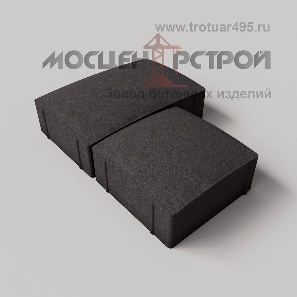 Тротуарная плитка Английский Булыжник 240х160х60