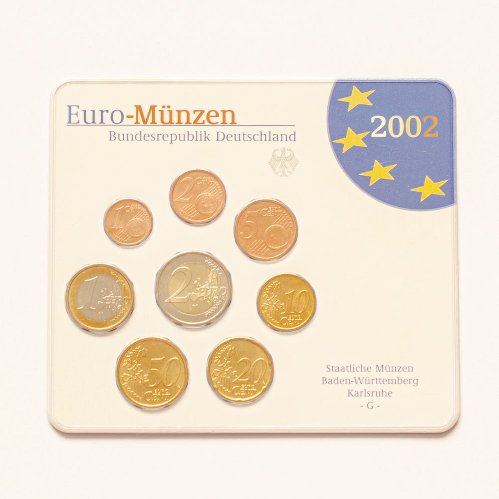 Germany 2002 Year Set (G: Karlsruhe)