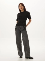 Джинсы АУРА, черный