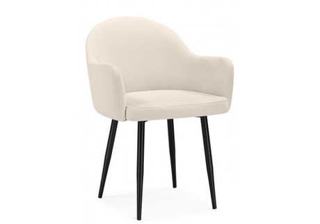 Стул на металлокаркасе Woodville Морено marseille 2, черный