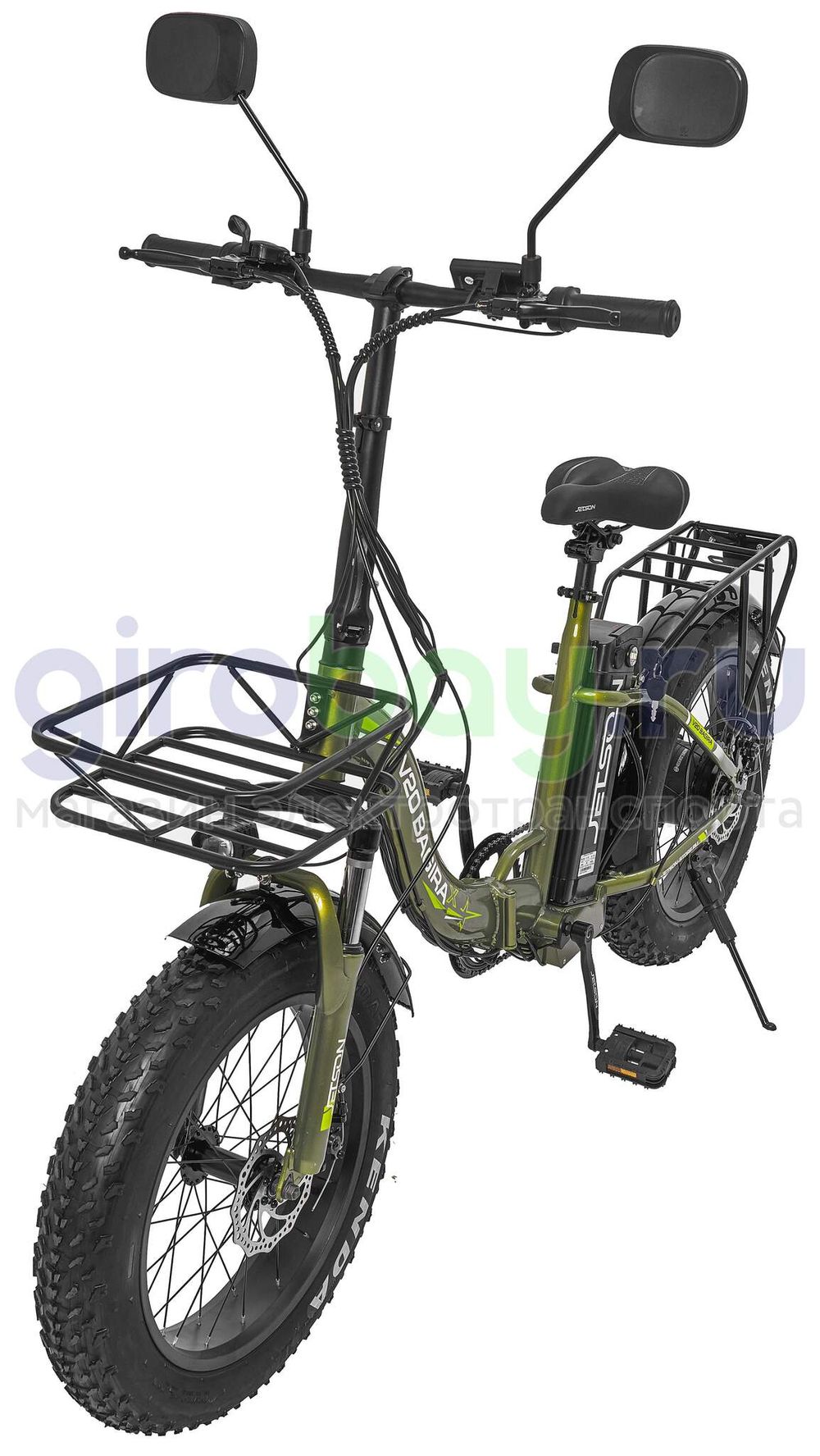Электровелосипед Jetson V20 BAGIRA (48v/13Ah) - Хаки фото №7